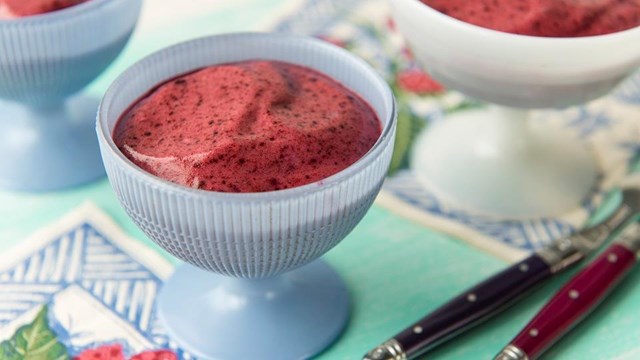 Sorbet aux petits fruits