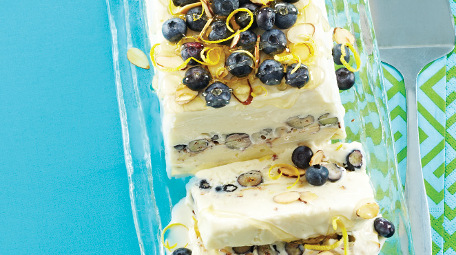 Gâteau au yogourt grec glacé