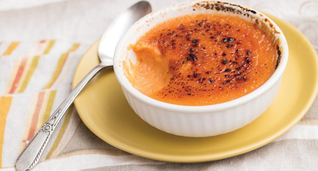 Crème brûlée à la patate douce