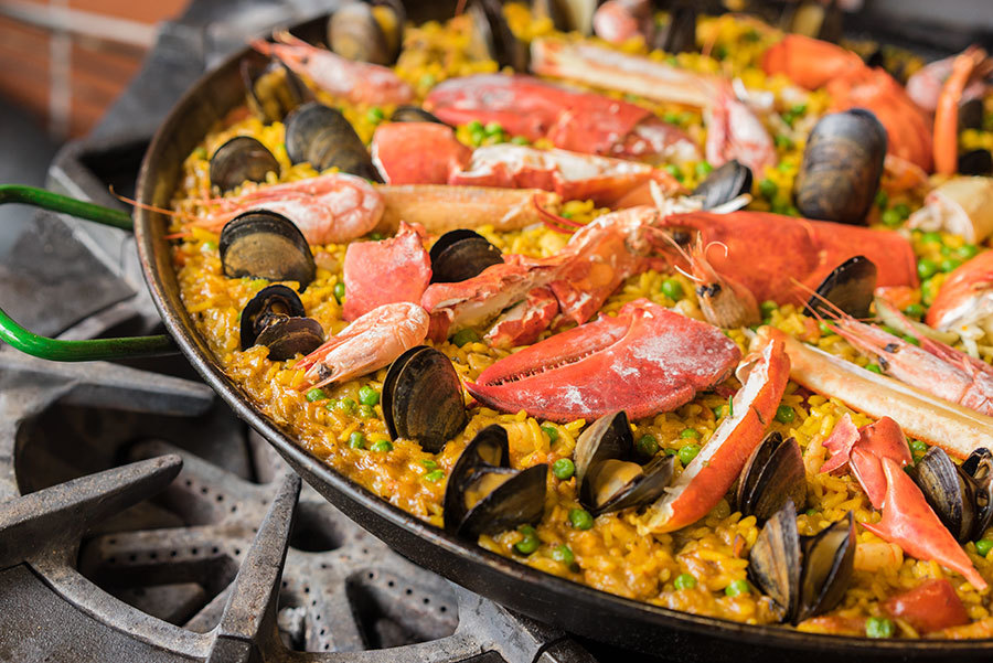 Paella aux fruits de mer du Québec