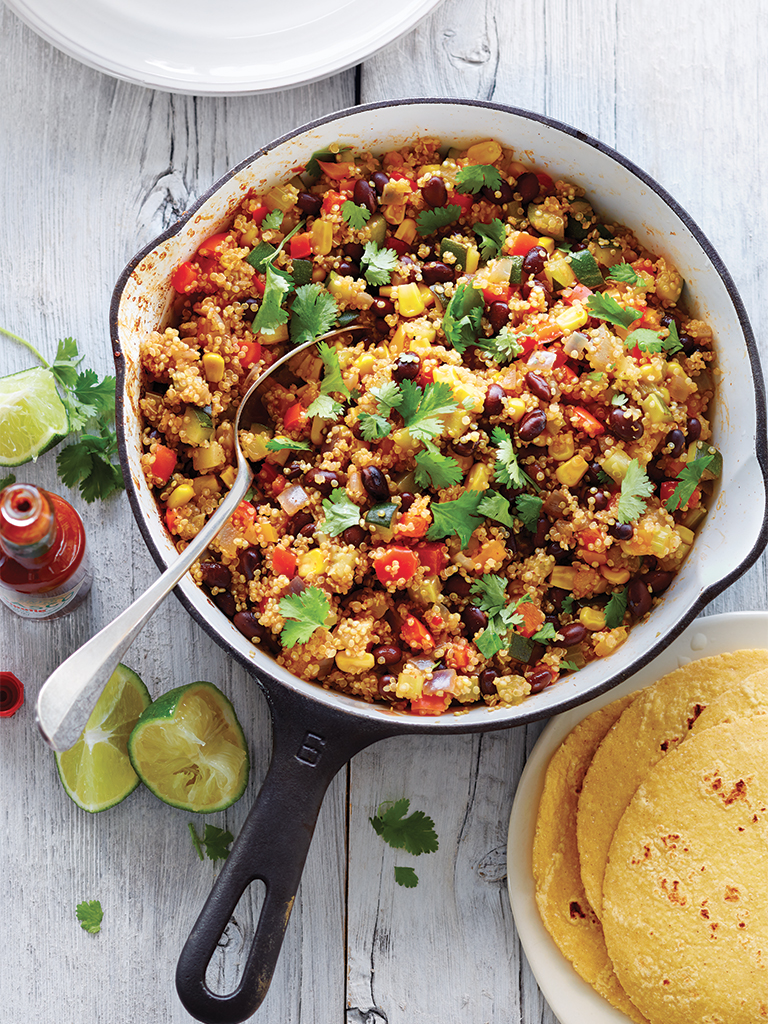 Casserole de quinoa à la mexicaine