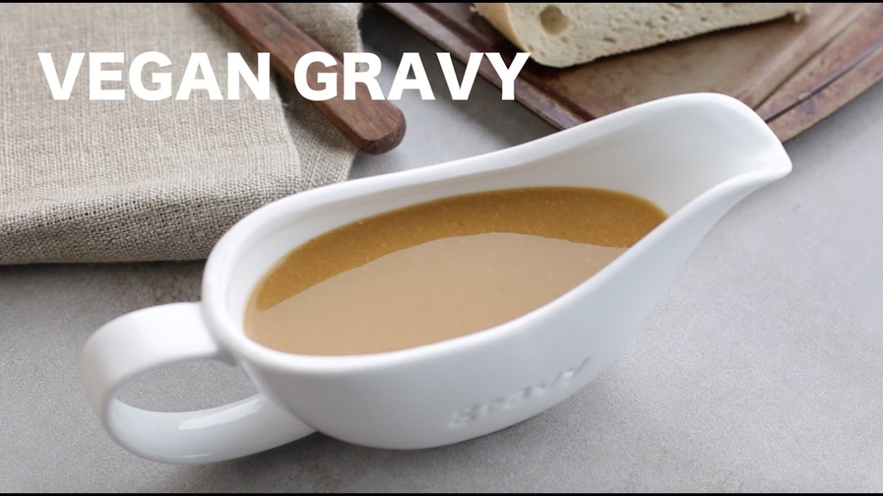 Sauce Gravy vegan