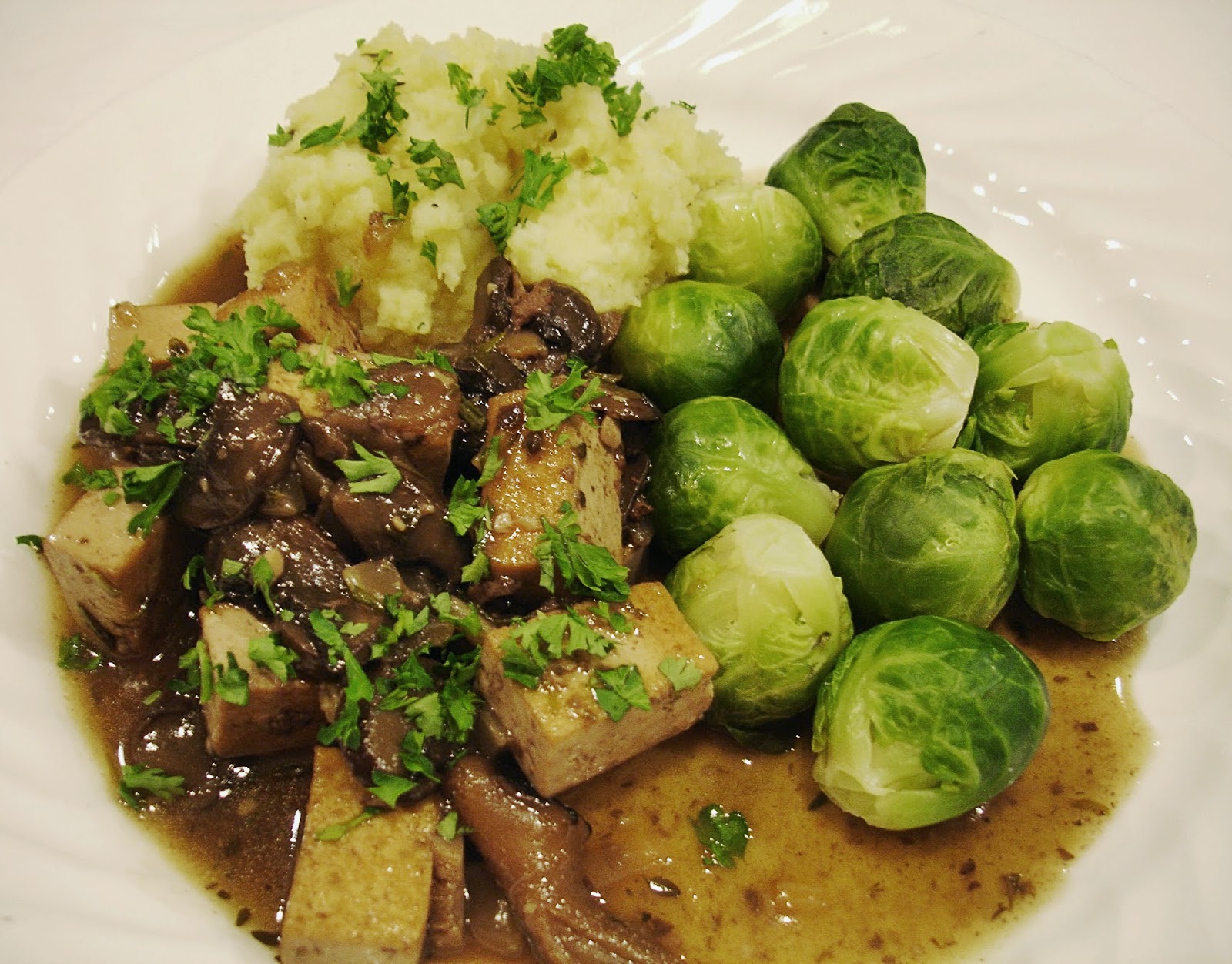 Tofu bourguignon des Eagle