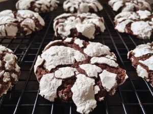 Biscuits craquelés aux chocolats