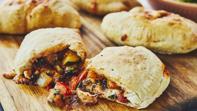 Calzones à la ratatouille