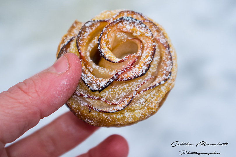 Rosettes aux pommes