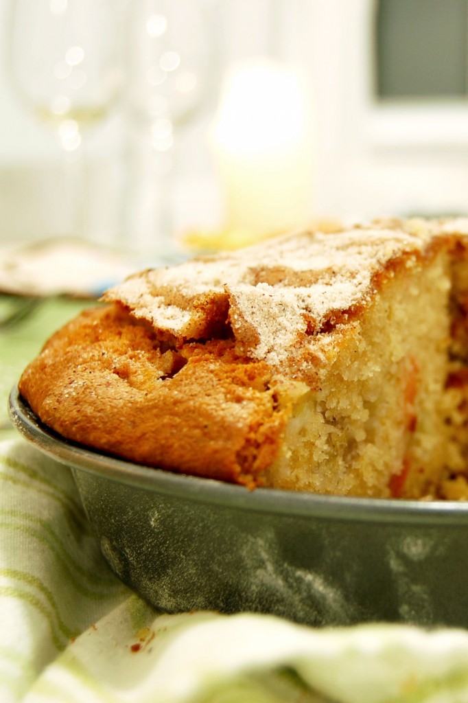 Gâteau à la rhubarbe de Monette