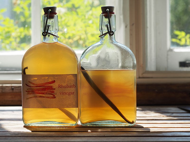 Vinaigrette de rhubarbe