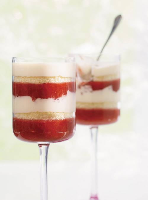 Tiramisu à la rhubarbe - RL