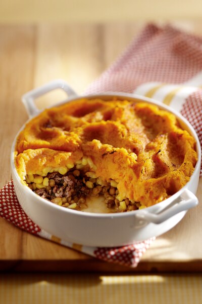 Pâté chinois aux lentilles