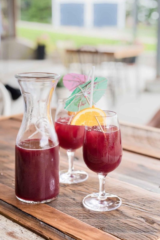 Monnaguette Sangria à la crème de cassis