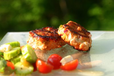 Croquettes de saumon à la lime